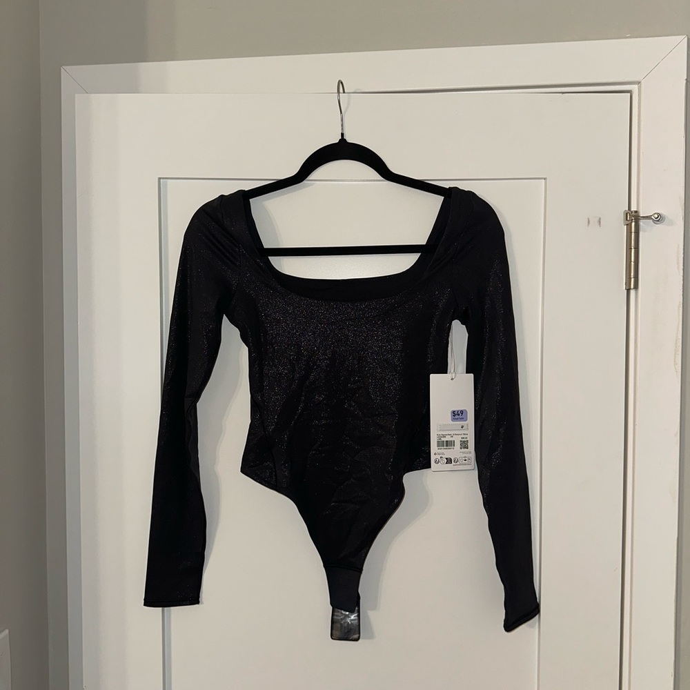 NWT Lululemon Wundermost Square Neck Bodysuit